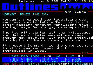 Norway names the day